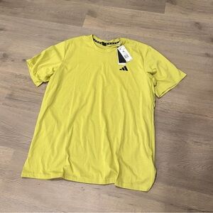 Adidas Men's Vibrant Yellow Tee
